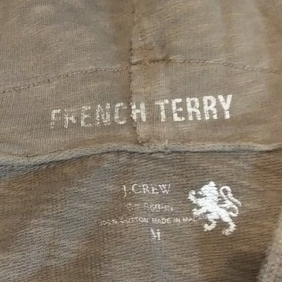 J. Crew French Terry Hoodie - Picture 6 of 7